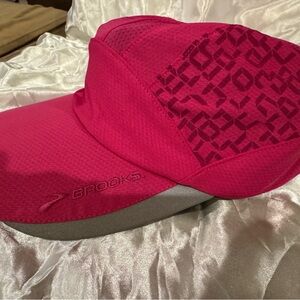 Brooks Vibrant Pink Athletic Cap